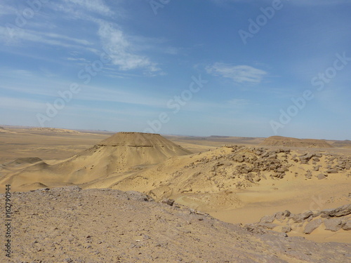サハラ砂漠の風景