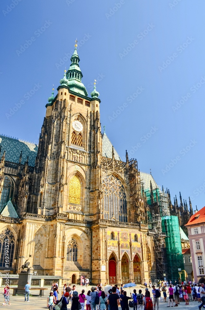 St. Vitus Cathedral, the Largest Cathedral in Prague