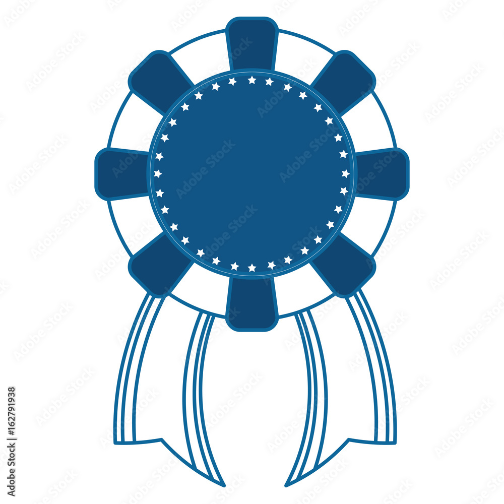 Award ribbon isolated icon vector illustration graphic design Award ribbon isolated icon vector illustration graphic design