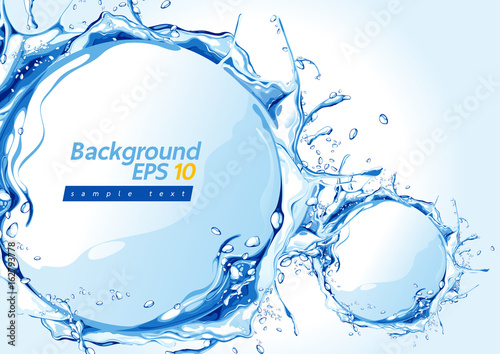 water background Vector