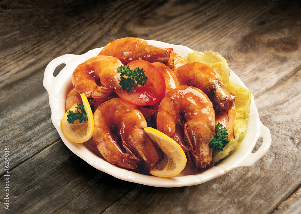 Fried shrimp Fried shrimp