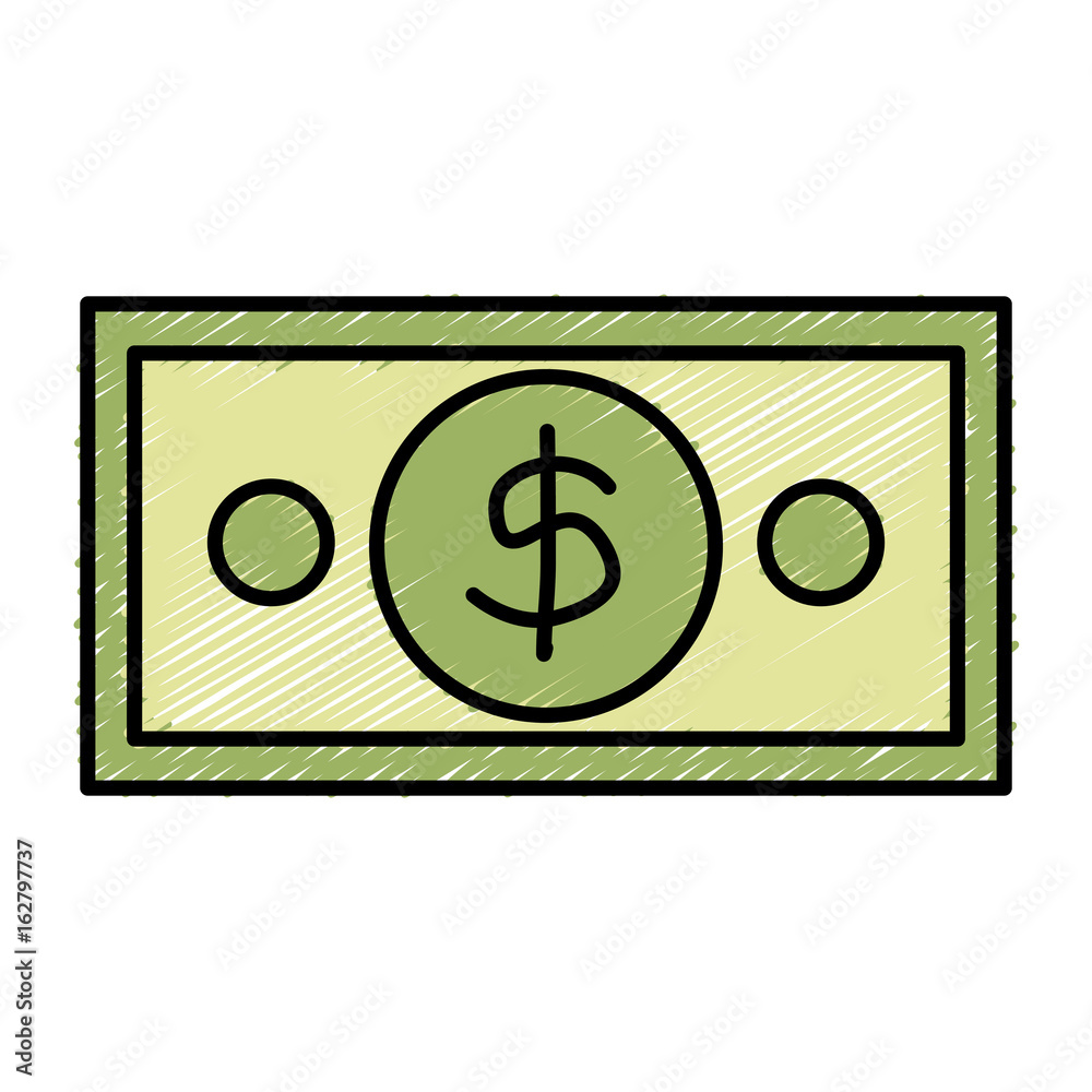 bill dollar isolated icon vector illustration design bill dollar isolated icon vector illustration design