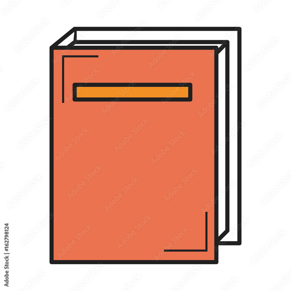text book isolated icon vector illustration design text book isolated icon vector illustration design
