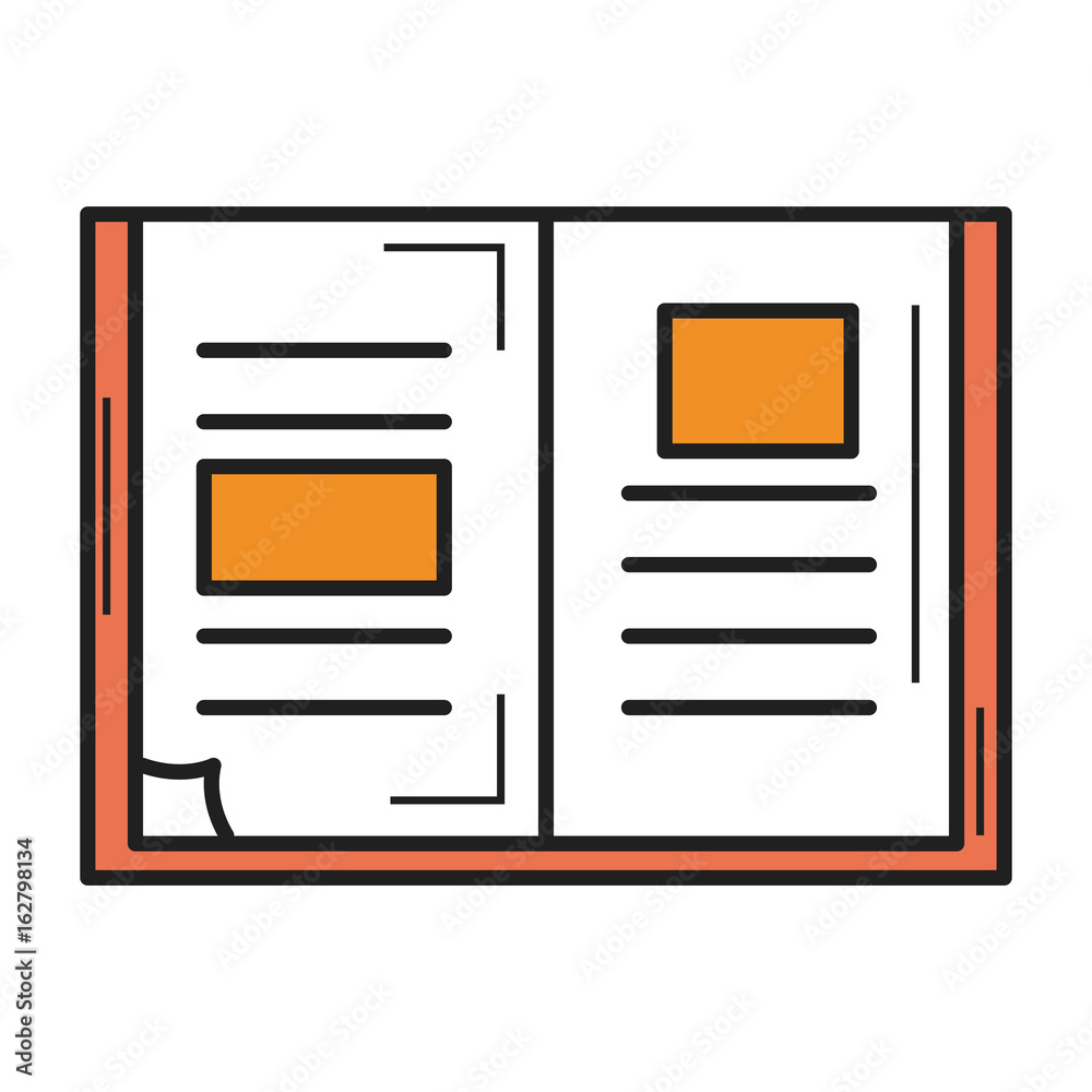 text book isolated icon vector illustration design text book isolated icon vector illustration design
