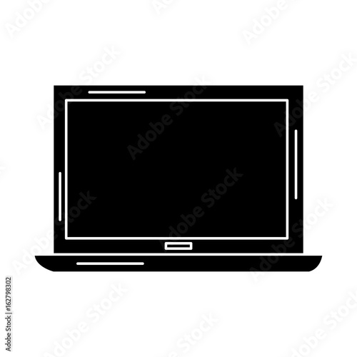 computer laptop isolated icon vector illustration design