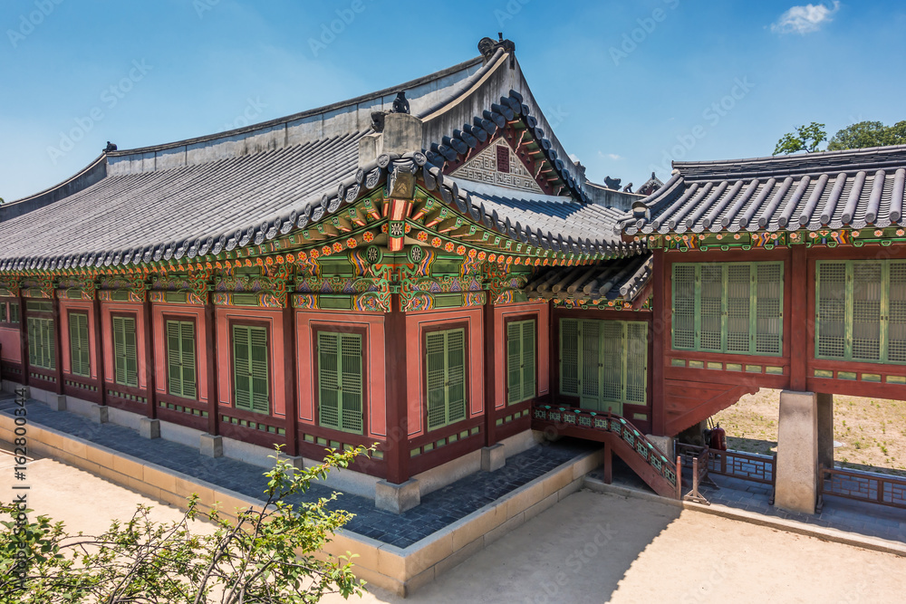 Changdeokgung Palace in Seoul, South Korea.