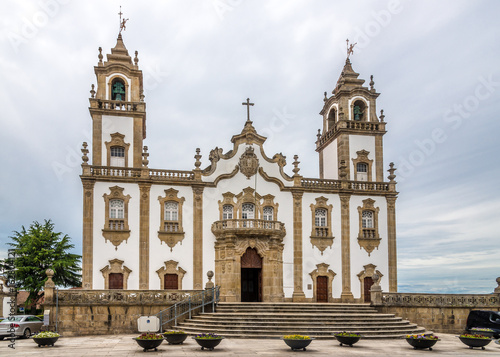 View at the church of Misericordia in Viseu - Portugal photo