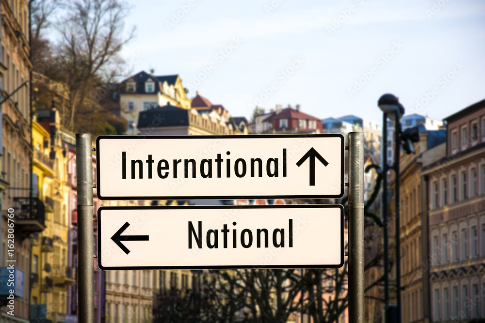 Schild 206 - International Schild 206 - International