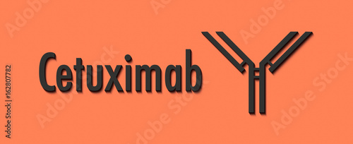 Photography Cetuximab monoclonal antibody drug
