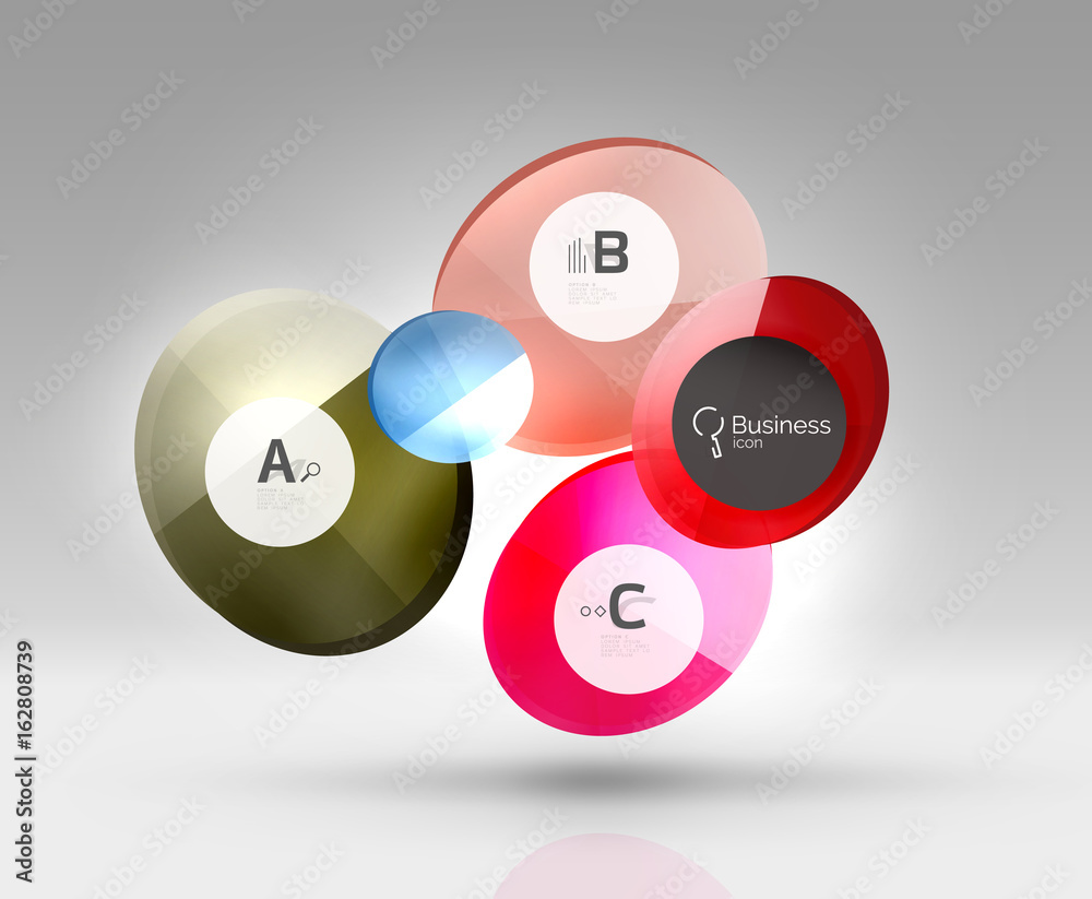 Circle abstract background Circle abstract background