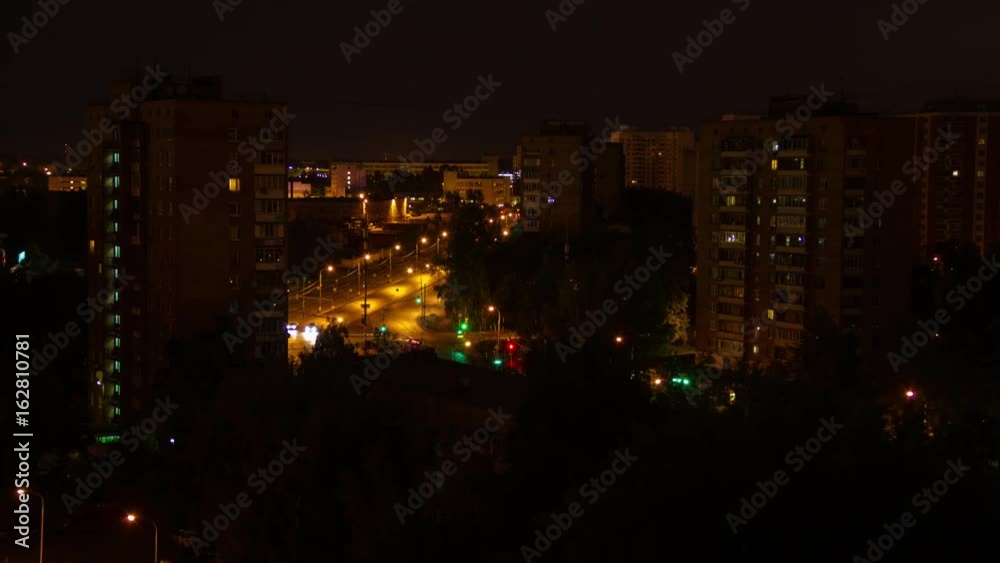 big city, time lapse