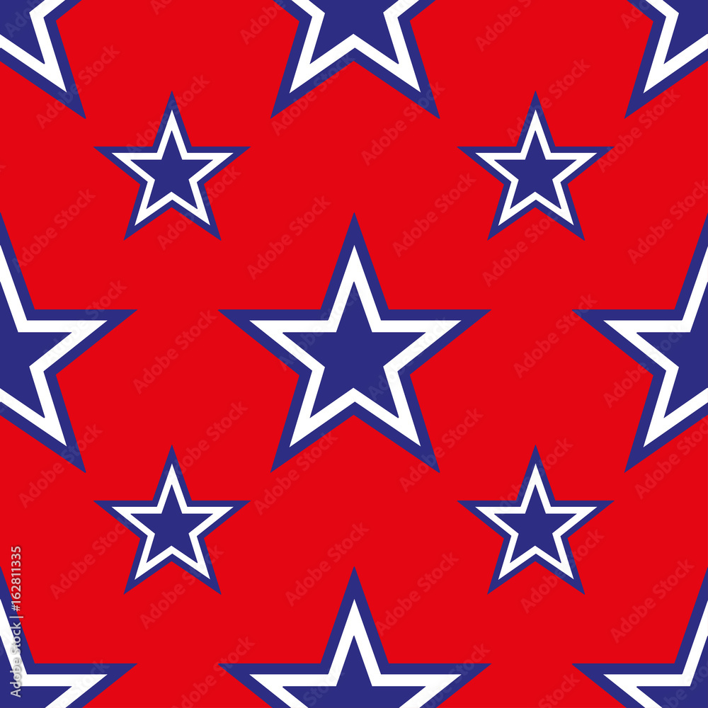 vector 4th of July seamless pattern with stars vector 4th of July seamless pattern with stars
