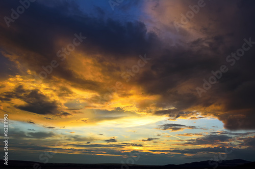 Dramatic sunset sky © brszattila