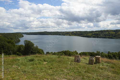 View over Hald Lake from Dollerup bakker
