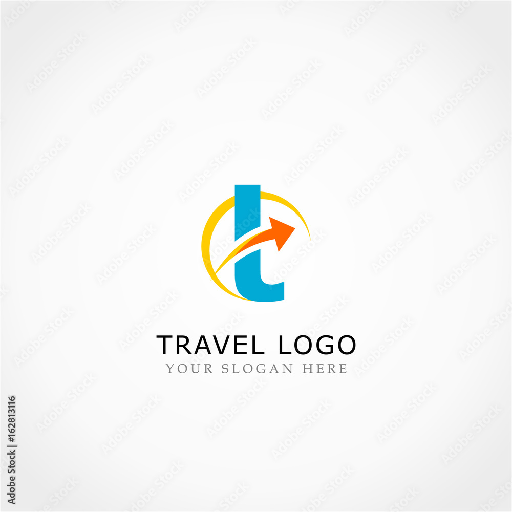 Fototapeta premium Travel Logo