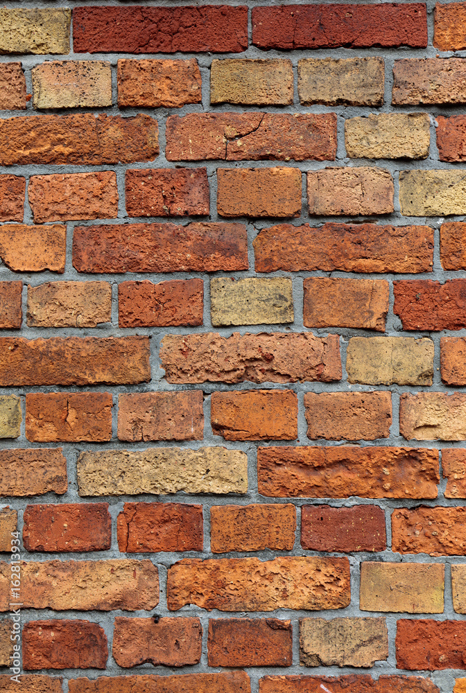 Obraz premium Red brick wall texture