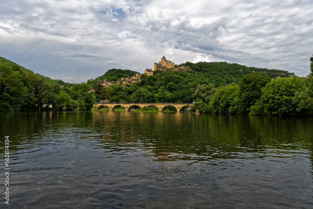Paysage château Dordogne