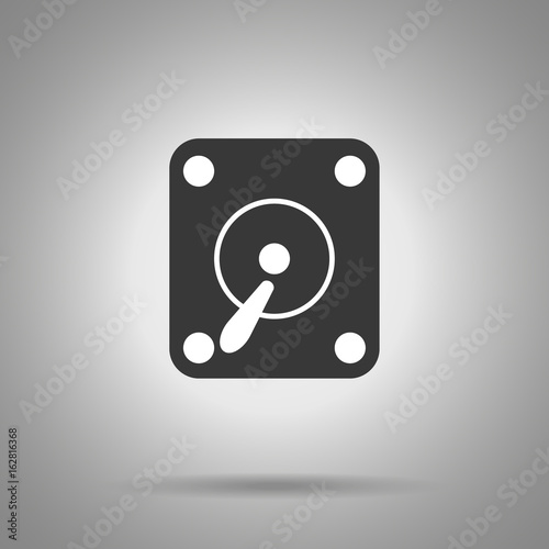 hard disk vector icon