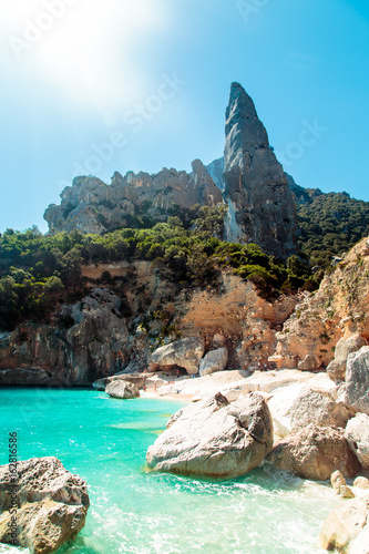 The beautiful Cala Goloritzè in Sardinia