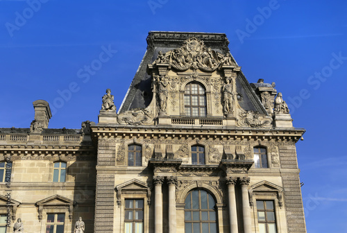 Facade of the royal Louvre palace