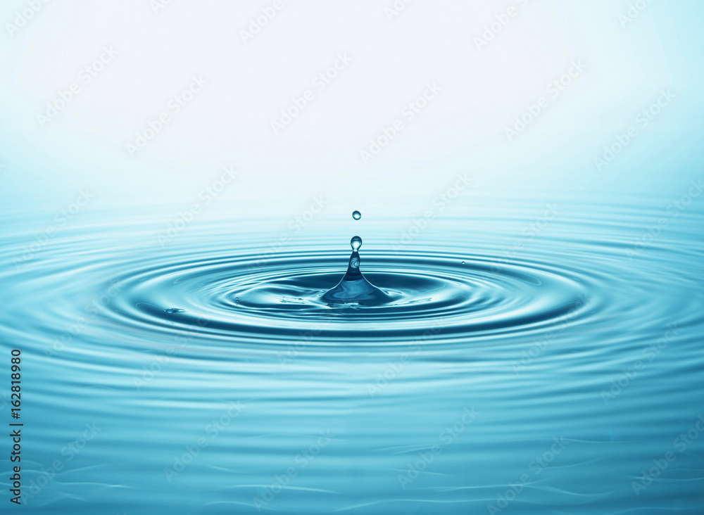 Water Drop And Splash Stock Photo Adobe Stock Water Drop And Splash Stock Photo Adobe Stock