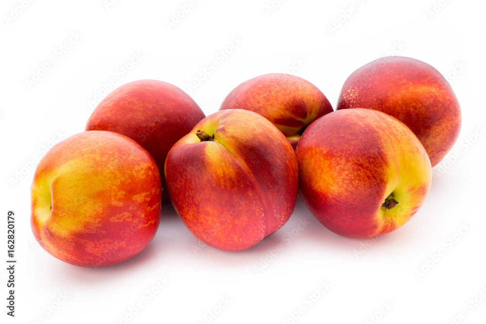 Peach. Fruit with isolated on white background. Peach. Fruit with isolated on white background.