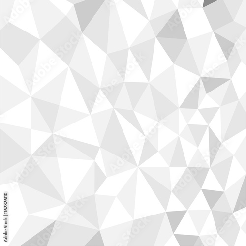 seamless white polygon vector