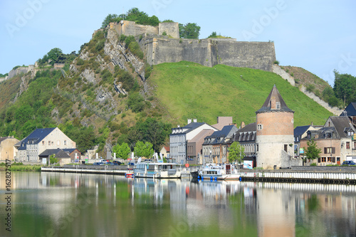 Fototapeta Naklejka Na Ścianę i Meble -  The medieval Citadel of Givet in Ardennes, France