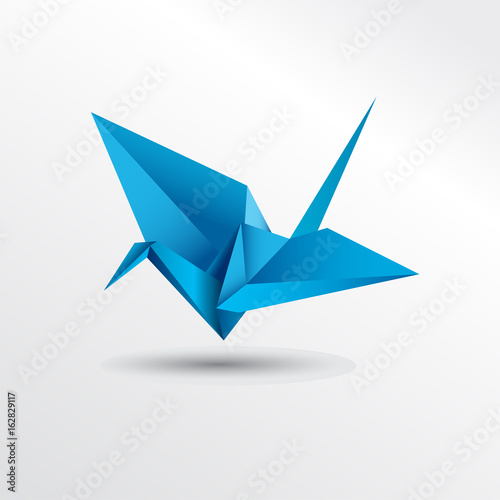 Origami swan