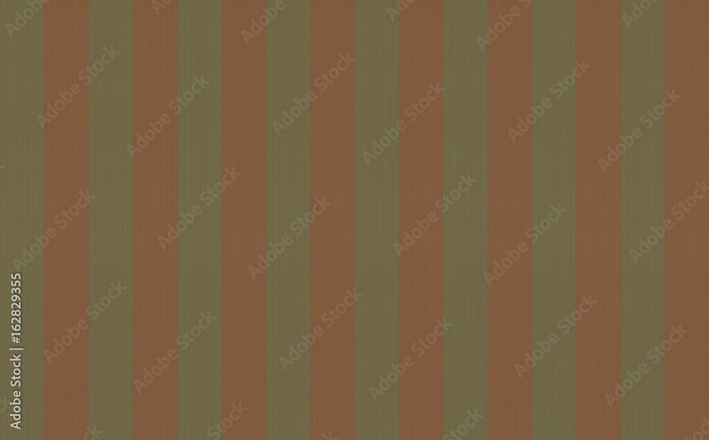 Obraz premium Background in the style of italy canvas paper with vertical wide symmetrical stripes of olive and chestnut color