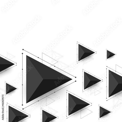 modern triangle background
