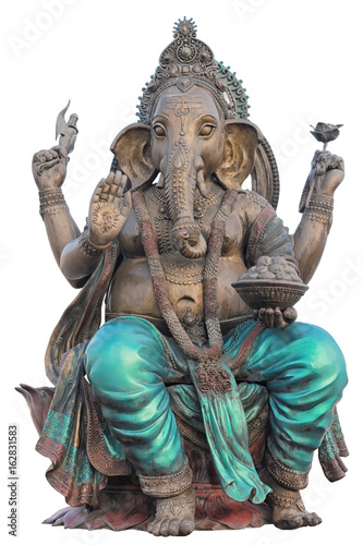 Ganesha Lord of Success on isolate background