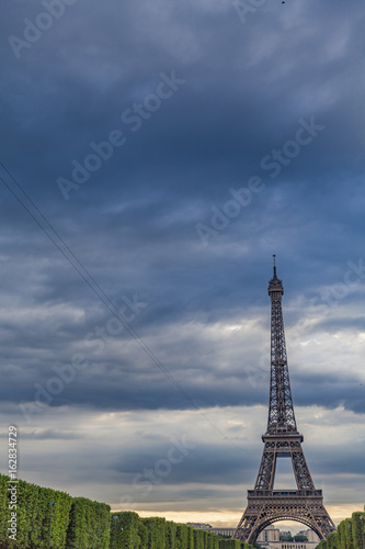 The Eiffel Tower symbol of Paris, France