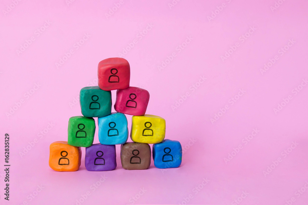 Business team building , Human Resource Management and Recruitment concept Business team building , Human Resource Management and Recruitment concept