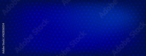 Bright Blue Abstract Background With Curves Lines, Vector illustration, Creative Business Design Templates. Creative Abstract Art Circles Design. Stock vector. © katarinanh