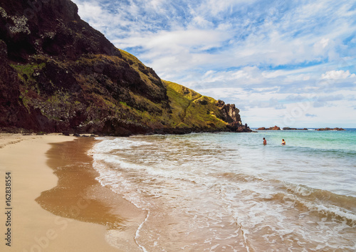 Ovahe Beach, Easter Island, Chile photo