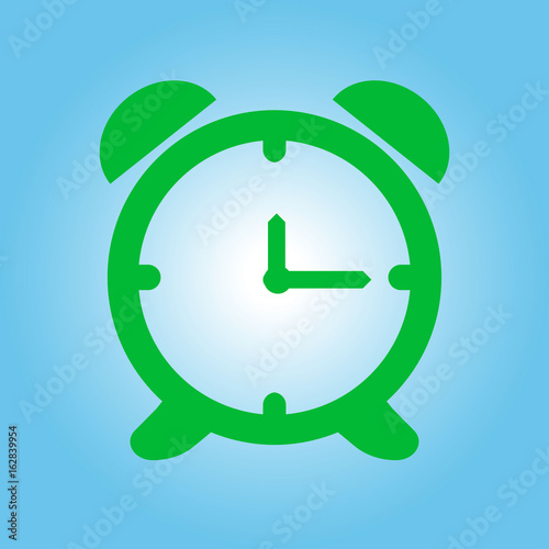 Free Download Open hours a day. Clock face. Flat design style. - GFXLoad
