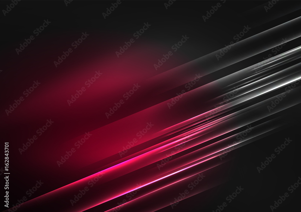 Glowing futuristic lines Glowing futuristic lines