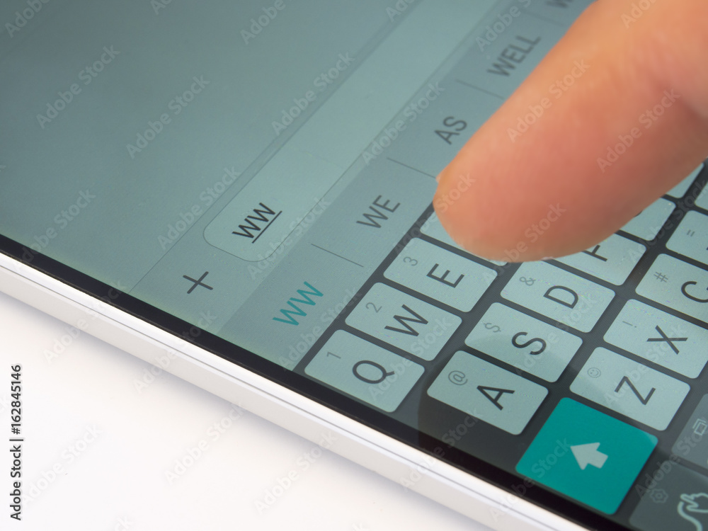 Search the internet by phone