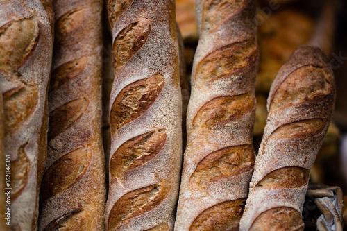 Freshly made baguette
