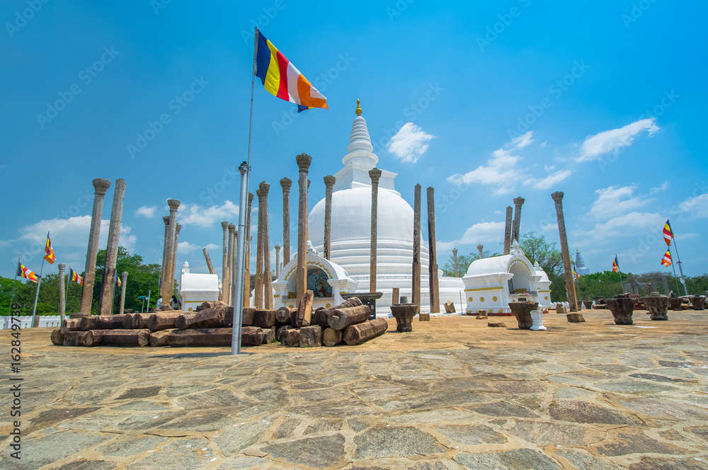 The Ruins Of Anuradhapura, Sri Lanka. Anuradhapura Is The First Most ...