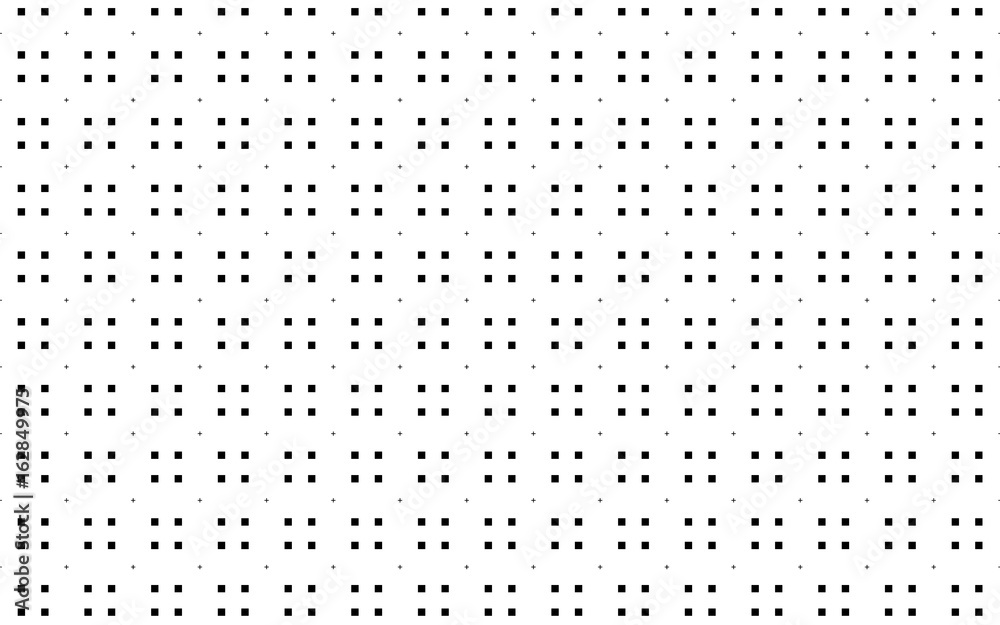 Small black square pattern background design. Small black square pattern background design.