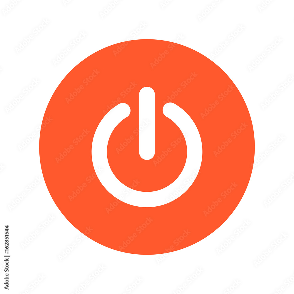 Power sign icon.
Power button. Close application. Flat design style. Power sign icon.
Power button. Close application. Flat design style.