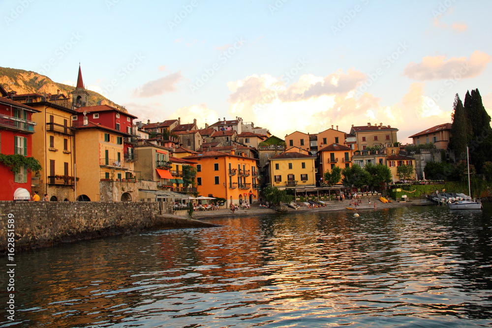 Picture of beautiful Italian town Varenna