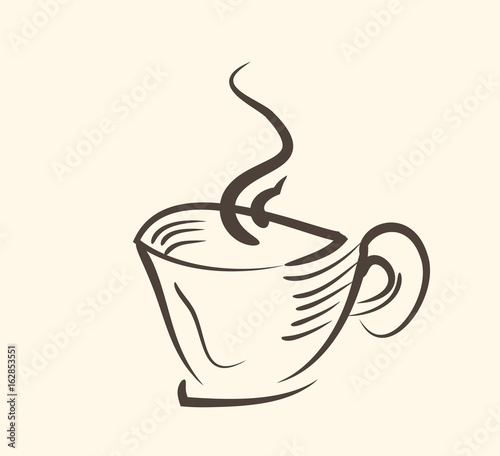 Cup ,mug, of hot drink ,coffee, tea etc.