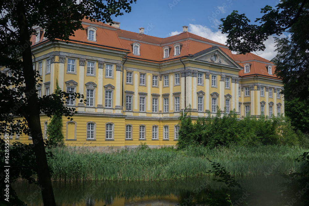 The Palace in Radomierzyce in Poland