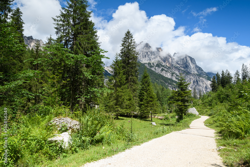 Alm in den Alpen