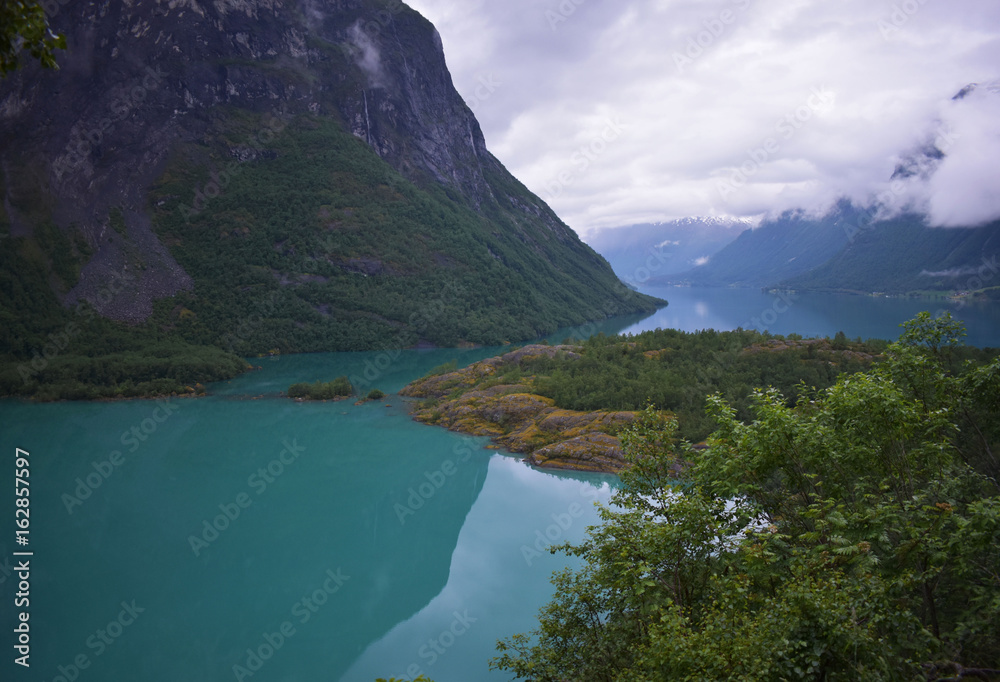 Lovanet River Norway Europe