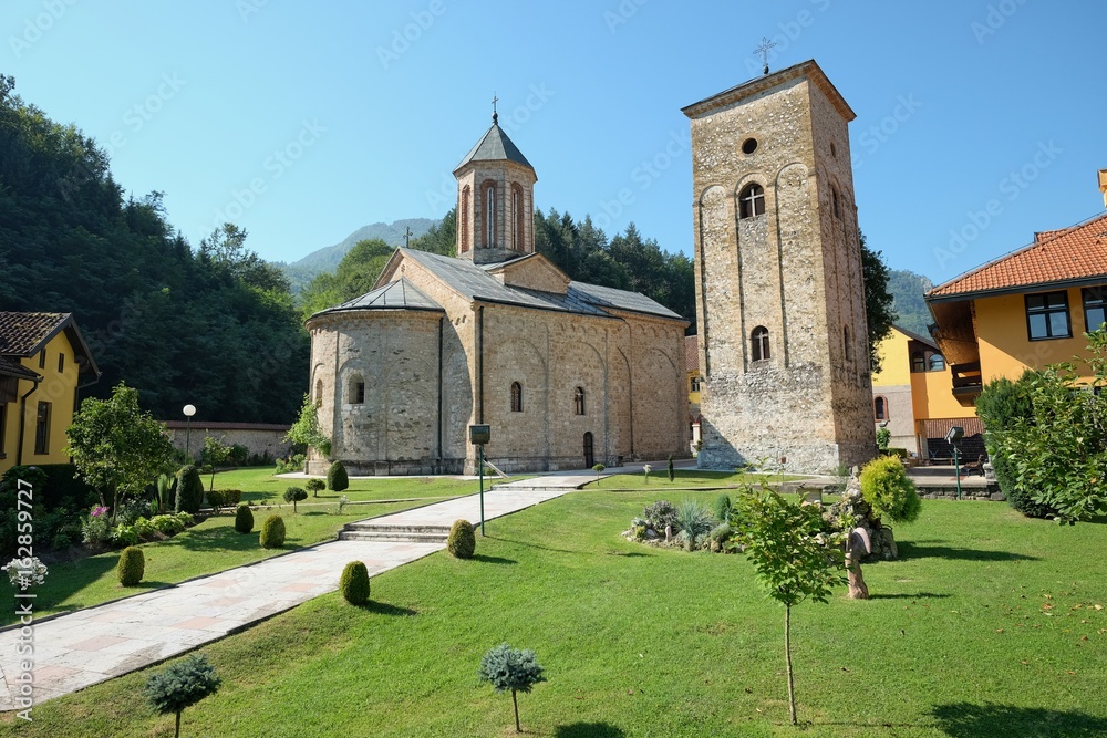 Raca Monastery Serbian Orthodox Near Bajina Basta, Serbia
