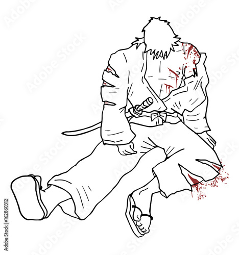 hurt samurai